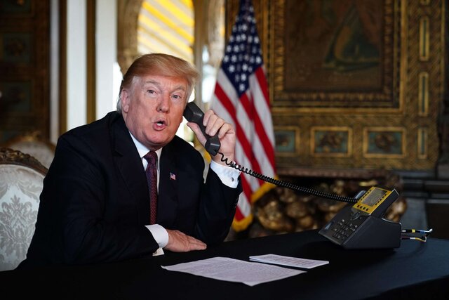 ترامپ: با قاچاقچیان مواد مخدر ونزوئلایی در خشکی مبارزه می‌کنیم