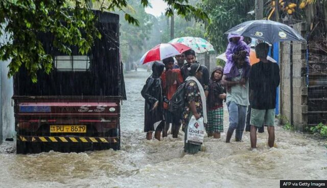 سیل شدید در سریلانکا با دهها کشته و مفقود سیل شدید در سریلانکا با دهها کشته و مفقود