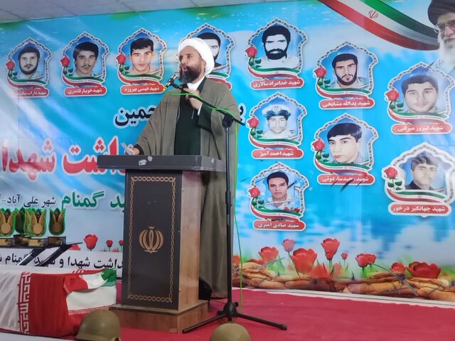 یادواره شهدای علی‌آباد جیرفت با تأکید بر نقش جهاد و مقاومت برگزار شد