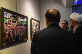 افتتاح نمایشگاه هجدهمین سوگواره بین المللی مهر محرم - سمنان