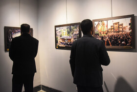 افتتاح نمایشگاه هجدهمین سوگواره بین المللی مهر محرم - سمنان