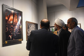 افتتاح نمایشگاه هجدهمین سوگواره بین المللی مهر محرم - سمنان