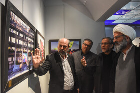 افتتاح نمایشگاه هجدهمین سوگواره بین المللی مهر محرم - سمنان