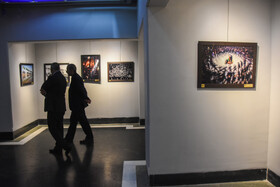 افتتاح نمایشگاه هجدهمین سوگواره بین المللی مهر محرم - سمنان