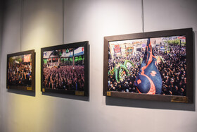 افتتاح نمایشگاه هجدهمین سوگواره بین المللی مهر محرم - سمنان