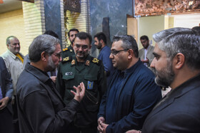 افتتاح نمایشگاه هجدهمین سوگواره بین المللی مهر محرم - سمنان