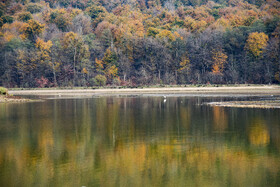 دریاچه الندان ساری در مدار خشکسالی
