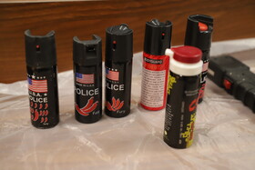 رونمایی از کشفیات گشت‌ و ایست بازرسی سپاه ناحیه ویژه تبریز