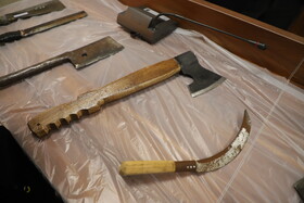 رونمایی از کشفیات گشت‌ و ایست بازرسی سپاه ناحیه ویژه تبریز