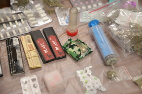 رونمایی از کشفیات گشت‌ و ایست بازرسی سپاه ناحیه ویژه تبریز