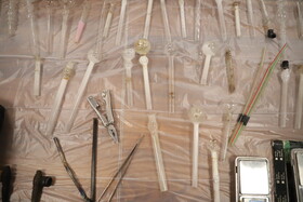 رونمایی از کشفیات گشت‌ و ایست بازرسی سپاه ناحیه ویژه تبریز