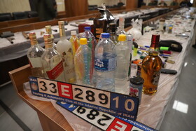 رونمایی از کشفیات گشت‌ و ایست بازرسی سپاه ناحیه ویژه تبریز