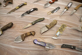 رونمایی از کشفیات گشت‌ و ایست بازرسی سپاه ناحیه ویژه تبریز