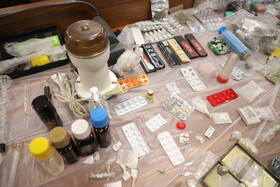 رونمایی از کشفیات گشت‌ و ایست بازرسی سپاه ناحیه ویژه تبریز