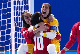 گلزنی گلر ایران به ایتالیا در جام جهانی فوتسال زنان