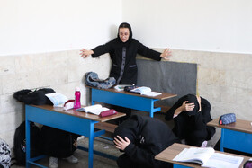 مانور زلزله در مدارس زنجان