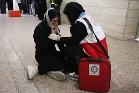 مانور زلزله در مدارس زنجان