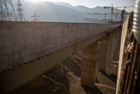 بازدید وزیر راه و شهرسازی از کنارگذر آزادراه شمالی کرج
