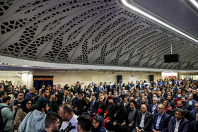 آیین بهره برداری از ایستگاه مترو مریم مقدس (س)