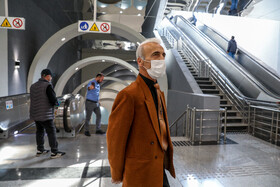 آیین بهره برداری از ایستگاه مترو مریم مقدس (س)