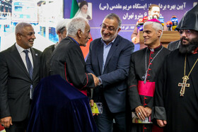 آیین بهره برداری از ایستگاه مترو مریم مقدس (س) با حضور علیرضا زاکانی شهردار تهران