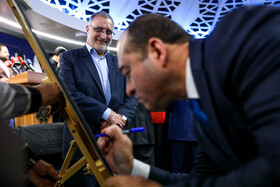 علیرضا زاکانی شهردار تهران در آیین بهره برداری از ایستگاه مترو مریم مقدس (س)