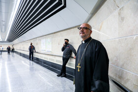 آیین بهره برداری از ایستگاه مترو مریم مقدس (س)