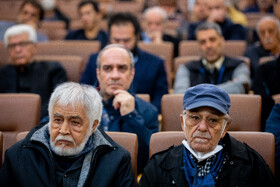 رضا بابک در مراسم یادبود هادی مرزبان