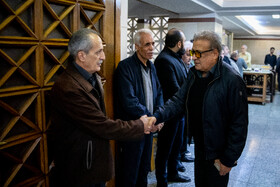 عبدالرضا اکبری در مراسم یادبود هادی مرزبان