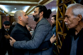 امیر دلاوری در مراسم یادبود هادی مرزبان