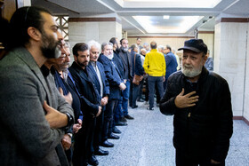 جلیل فرجاد در مراسم یادبود هادی مرزبان