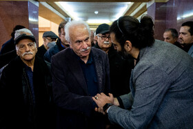 ایرج راد در مراسم یادبود هادی مرزبان