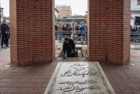 تشییع و تدفین «ناصر مسعودی» در سلیمانداراب رشت