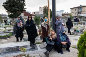 تشییع و تدفین «ناصر مسعودی» در سلیمانداراب رشت