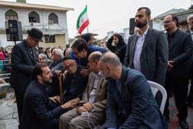 تشییع و تدفین «ناصر مسعودی» در سلیمانداراب رشت