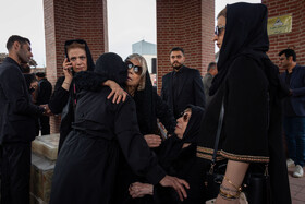 تشییع و تدفین «ناصر مسعودی» در سلیمانداراب رشت