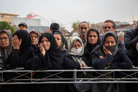 تشییع و تدفین «ناصر مسعودی» در سلیمانداراب رشت