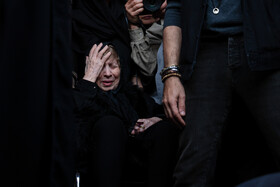 تشییع و تدفین «ناصر مسعودی» در سلیمانداراب رشت