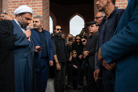 تشییع و تدفین «ناصر مسعودی» در سلیمانداراب رشت