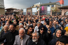 تشییع و تدفین «ناصر مسعودی» در سلیمانداراب رشت