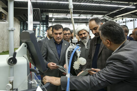 بازدید حسین افشین، معاون علمی رئیس‌جمهور از پارک علم و فناوری خراسان