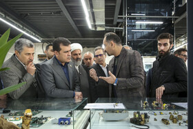 بازدید حسین افشین، معاون علمی رئیس‌جمهور از پارک علم و فناوری خراسان