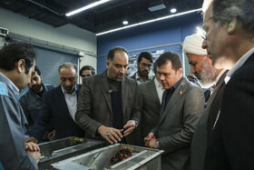 بازدید حسین افشین، معاون علمی رئیس‌جمهور از پارک علم و فناوری خراسان