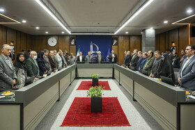 نشست خبری حسین افشین، معاون علمی رئیس‌جمهور با زیست بوم نوآوری شرق کشور