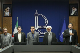 نشست خبری حسین افشین، معاون علمی رئیس‌جمهور با زیست بوم نوآوری شرق کشور