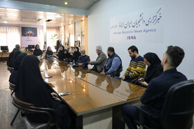 بازدید محمدعلی نادعلی‌زاده، رئیس خبرگزاری ایسنا از تحریریه خراسان رضوی