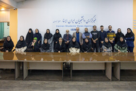 بازدید محمدعلی نادعلی‌زاده، رئیس خبرگزاری ایسنا از تحریریه خراسان رضوی