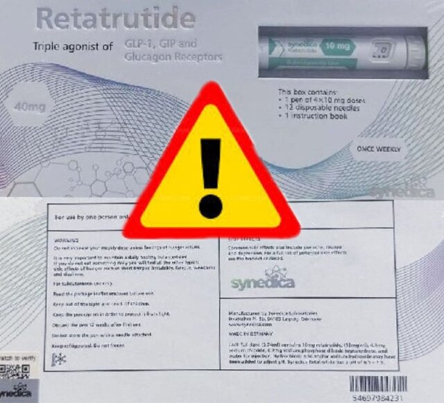 عکس دریافتی از سازمان غذا و دارو. هشدار فروش داروی لاغری مانجارو تریپل آگونیست در فضای مجازی