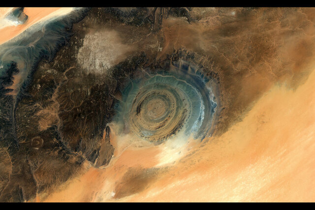 عکس «آژانس فضایی اروپا» از «چشم صحرا»