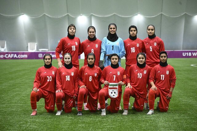 سومی دختران فوتبال ایران در کافا
